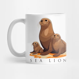 Sea Lions Mug